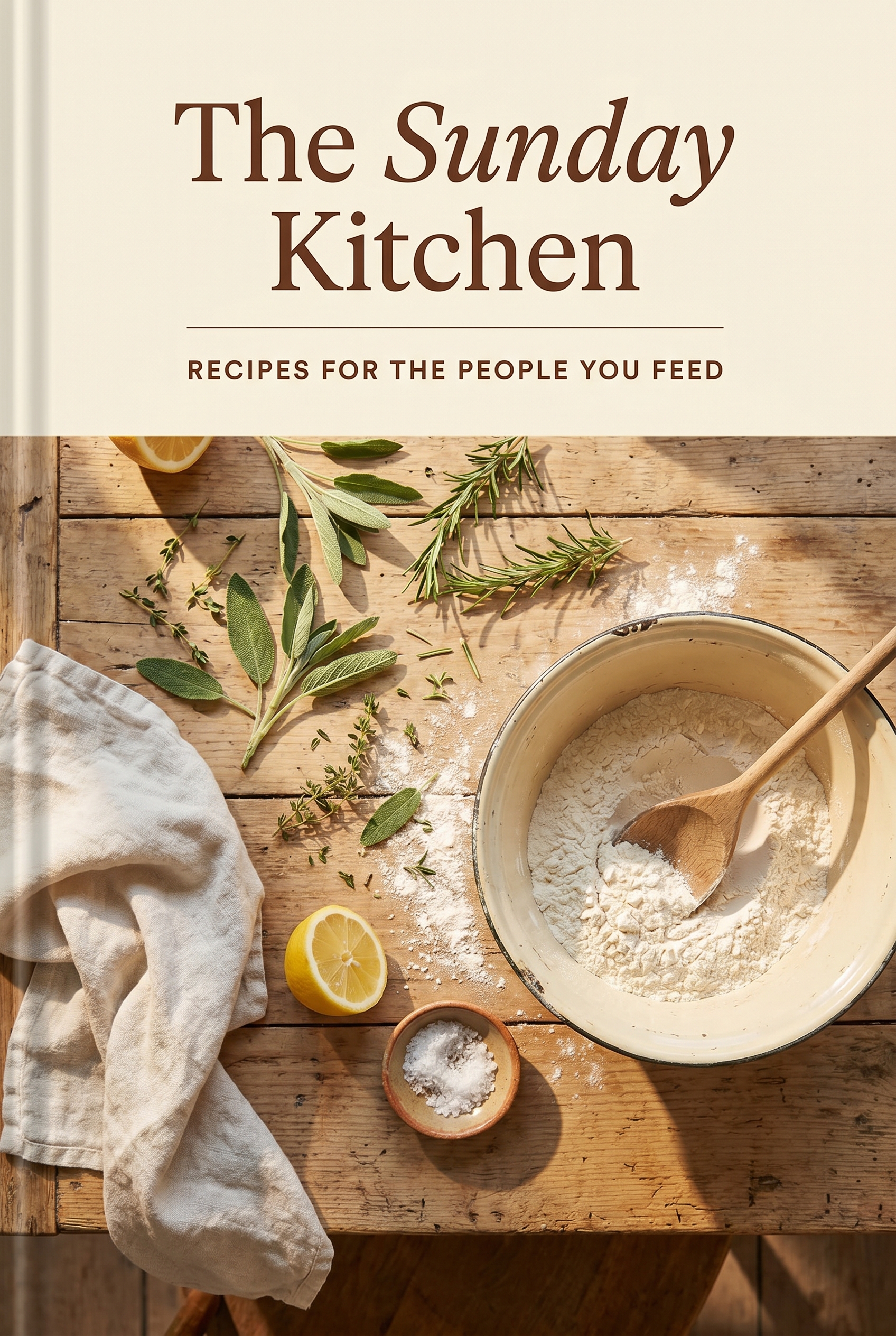 Cookbook book cover