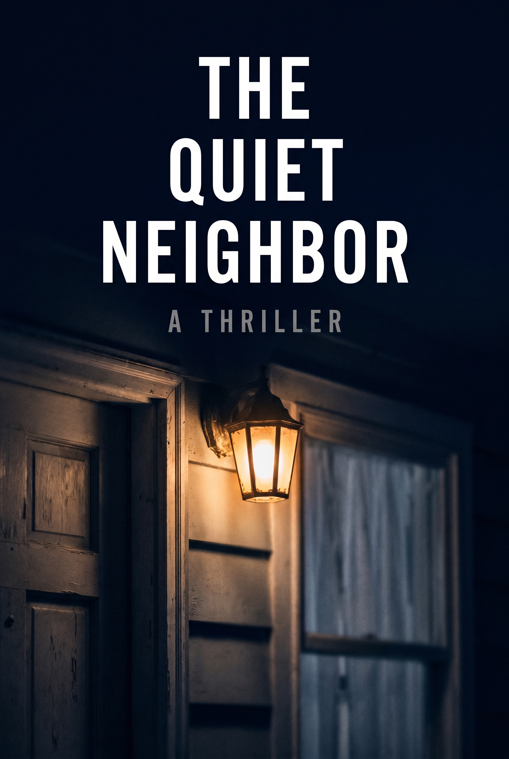 Thriller / Mystery book cover